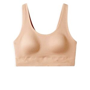 Torrid lightly lined seamless scoop bralette.